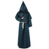 Halloween Costumes Monk Hooded Robe Cloak Cape Friar Medieval Priest Comic Con Party Costumes - menochic